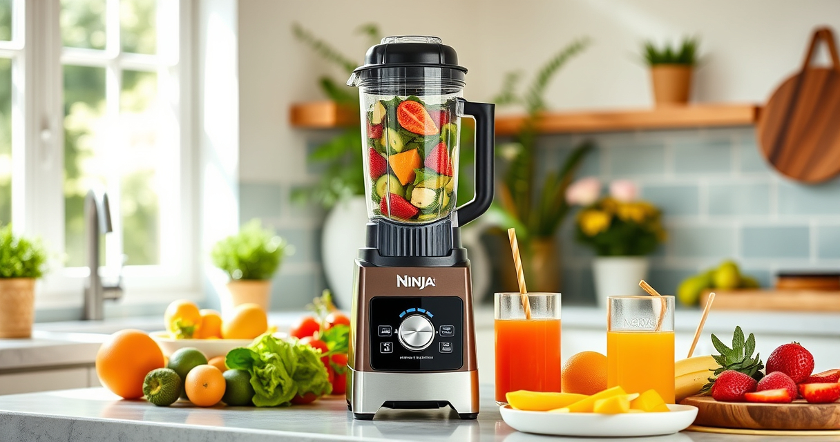 Cool Off with a Refreshing Summer Smoothie Using Ninja BC151EM Blast Blender