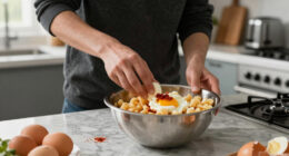 Deviled Egg Macaroni Salad