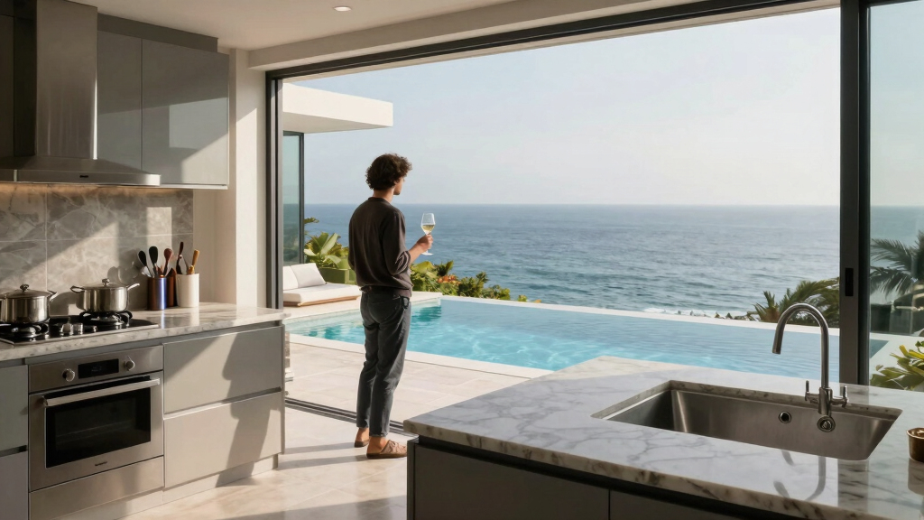 Didier Deschamps' House Features Panoramic Sea View and Large Pool