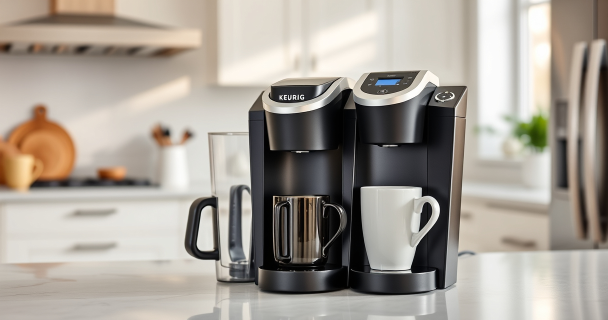 Keurig K-Duo vs Keurig K-Cafe: Full Comparison