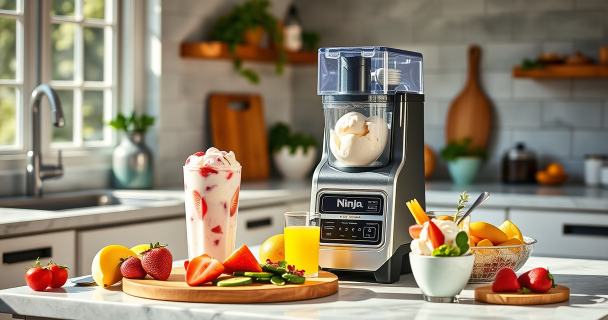 Make Delicious Summer Treats with the Ninja NC301 CREAMi Ice Cream Maker