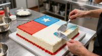 Martha's Giant Flag Cake Served 250 Guests—Here's How to Make It Yourself