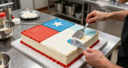 Martha's Giant Flag Cake Served 250 Guests—Here's How to Make It Yourself