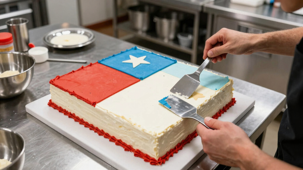 Martha's Giant Flag Cake Served 250 Guests—Here's How to Make It Yourself