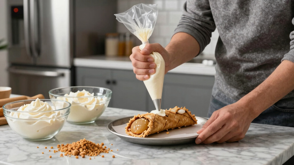 No-Bake Cannoli Pie