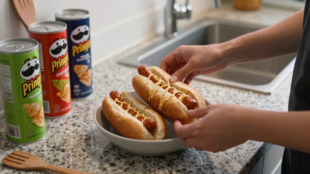 Pringles Just Dropped Hot Dog Buns In Classic Chip Flavors