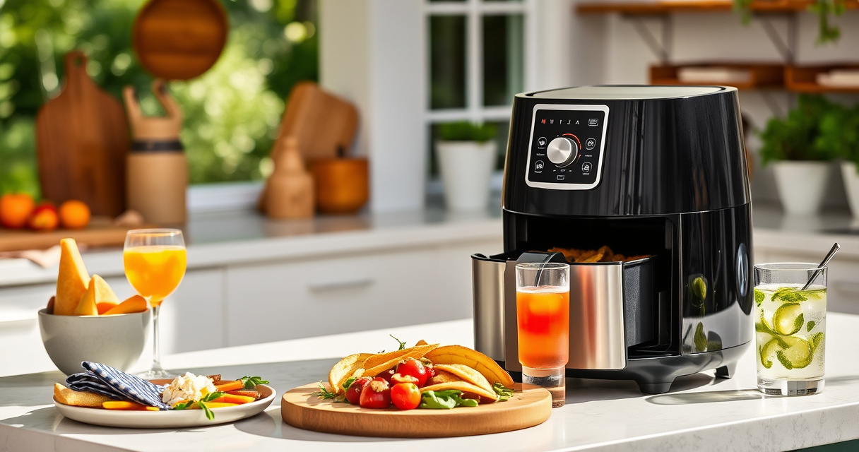 Summer Crispy Chicken Wings with Ninja XL Air Fryer