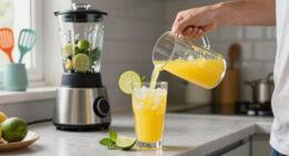 Tropical Whipped Lemonade