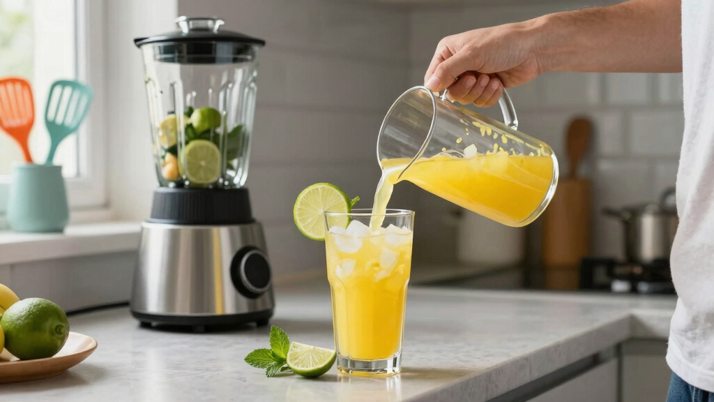 Tropical Whipped Lemonade