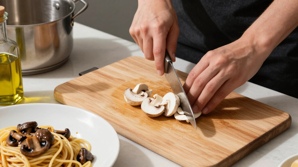 Mushroom Pasta