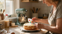 My Grandma's 50-Year-Old Paper Towel Trick For Decorating Cakes Is Ingenious
