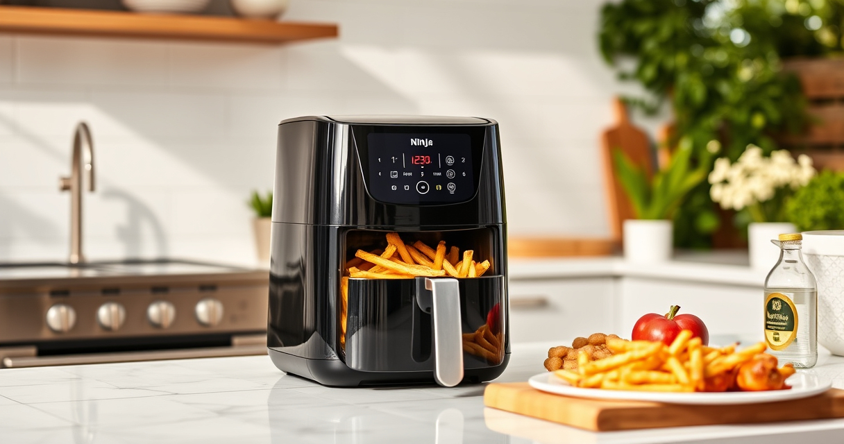 Ninja Crispi 4-in-1 Glass Air Fryer: Perfect for Summer Snacking and Meal Prep
