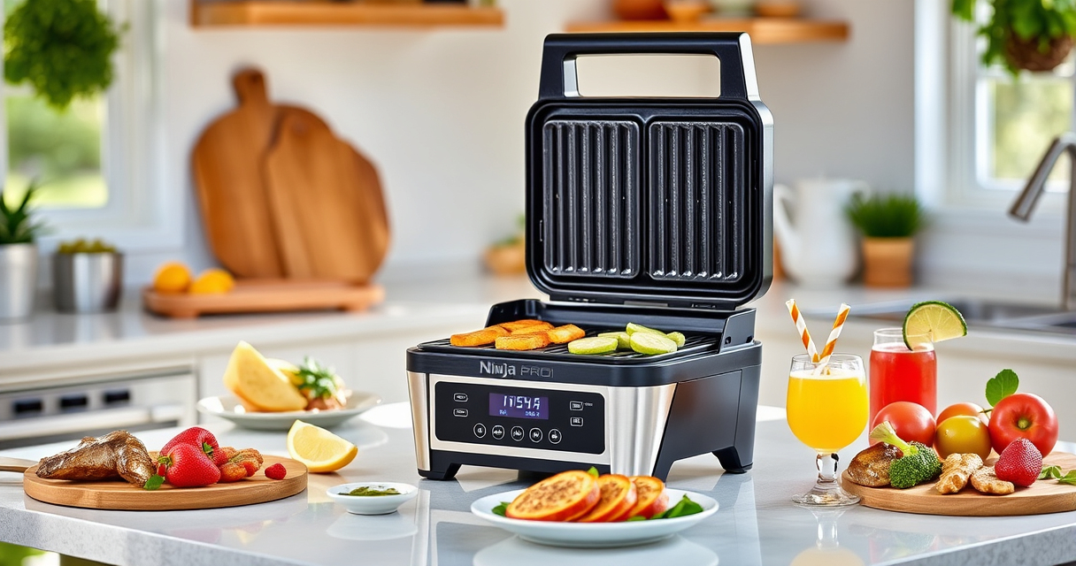 Ninja Foodi Pro 5-in-1 Indoor Grill: Summer Grilling Reinvented