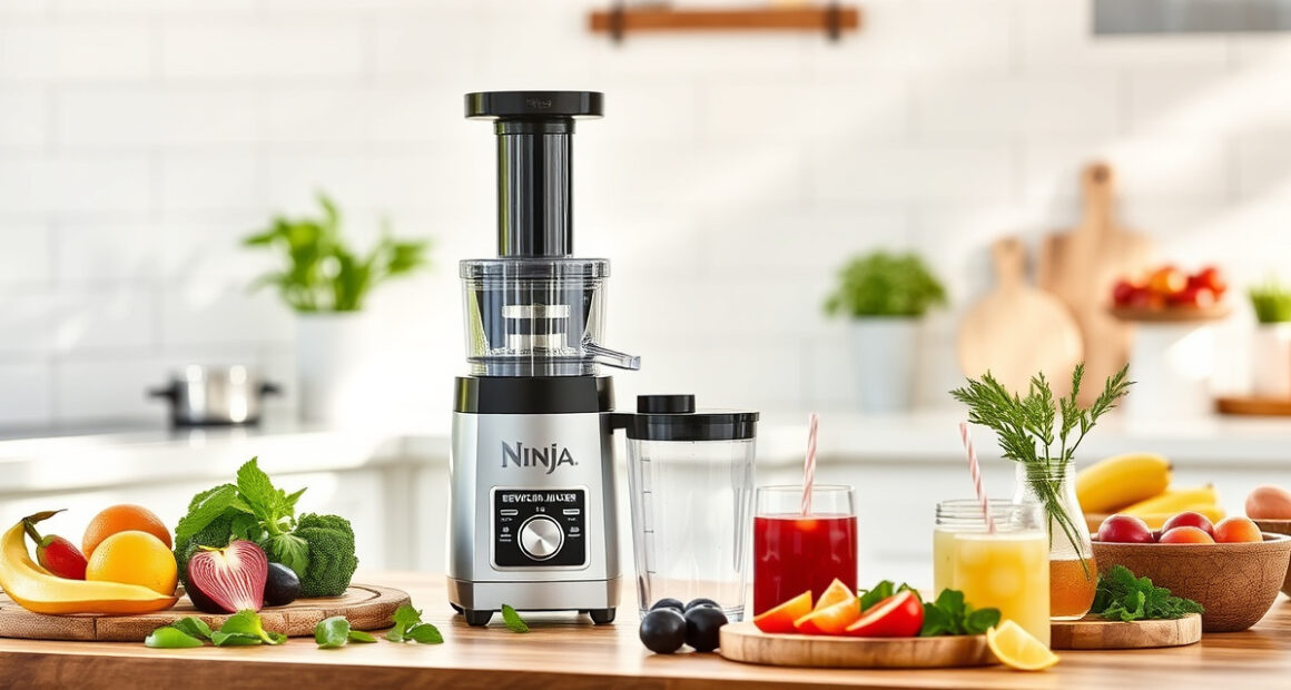 Ninja NeverClog Cold Press Juicer: Your Summer Juice Companion