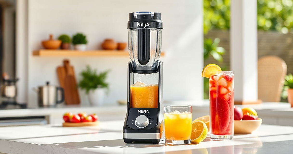 Stay Cool This Summer with the Ninja SLUSHi Twist Frozen Drink Maker