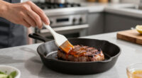 The Cheap 1-Ingredient Glaze That Completely Transforms Steak