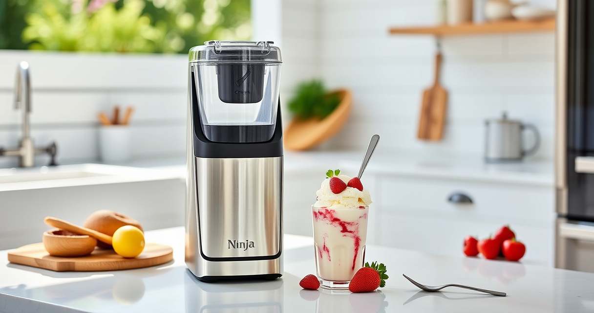 Beat the Summer Heat with the Ninja CREAMi Deluxe Ice Cream Maker