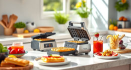 Bright Summer Waffle Creations with Ninja Belgian Waffle Maker Pro