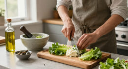 Caesar Salad Cotta
