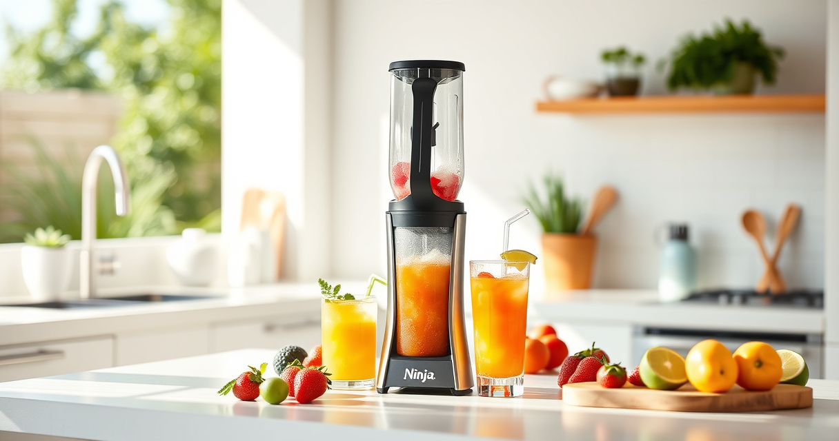 Chill Out with the Ninja SLUSHi Twist: Perfect Summer Frozen Drinks