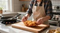 For The Crispiest Breaded Chicken, I Skip The 3-Step Breading Method