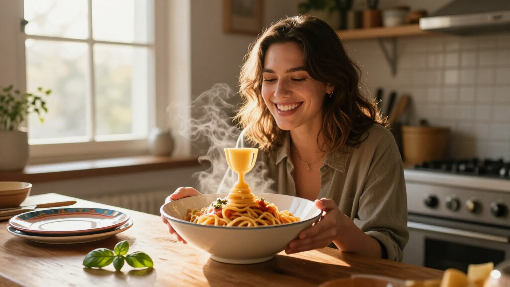 Kimi Antonelli Celebrates Win With Pasta, No Pre-Race Indulgence