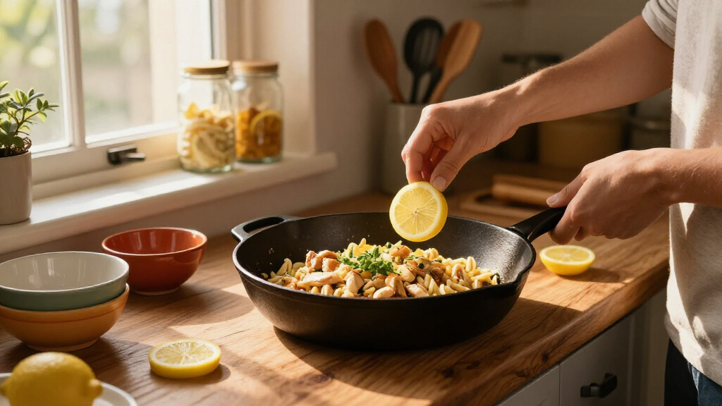 Lemon Chicken Orzo