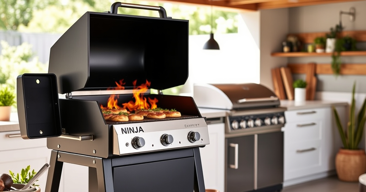 Master Summer Grilling with Ninja Outdoor Woodfire Pro XL