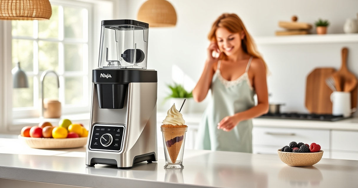 Master Summer Treats with the Ninja NC701 CREAMi Swirl Ice Cream Maker