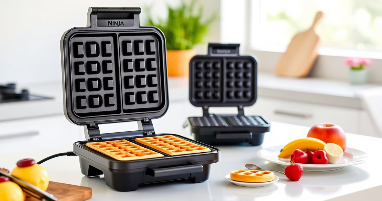 Master Summer Waffles with the Ninja Belgian Waffle Maker Pro