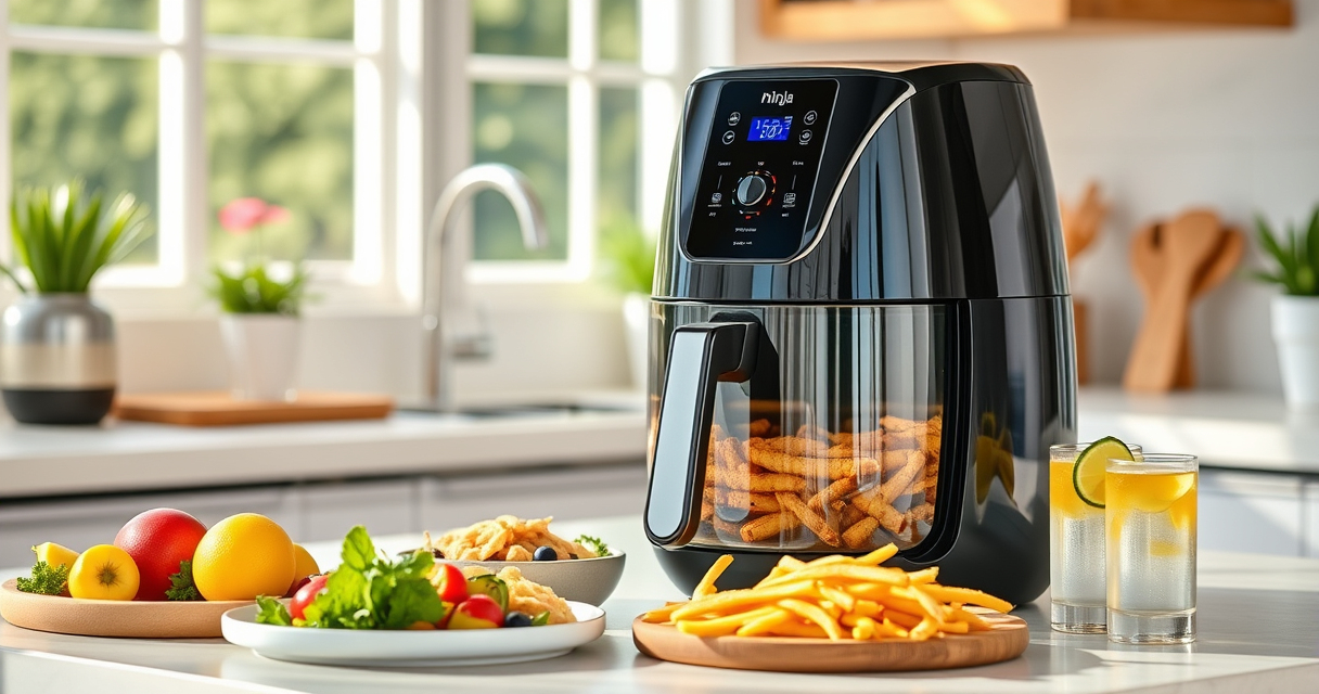 Ninja Crispi Glass Air Fryer: Effortless Summer Pool Party Cooking