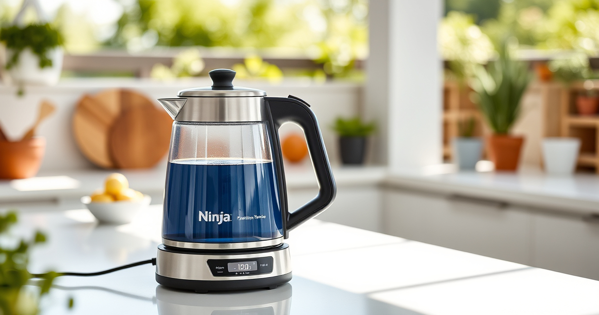 Ninja KT200BL Precision Temp Kettle: Your Summer Tea & Coffee Companion