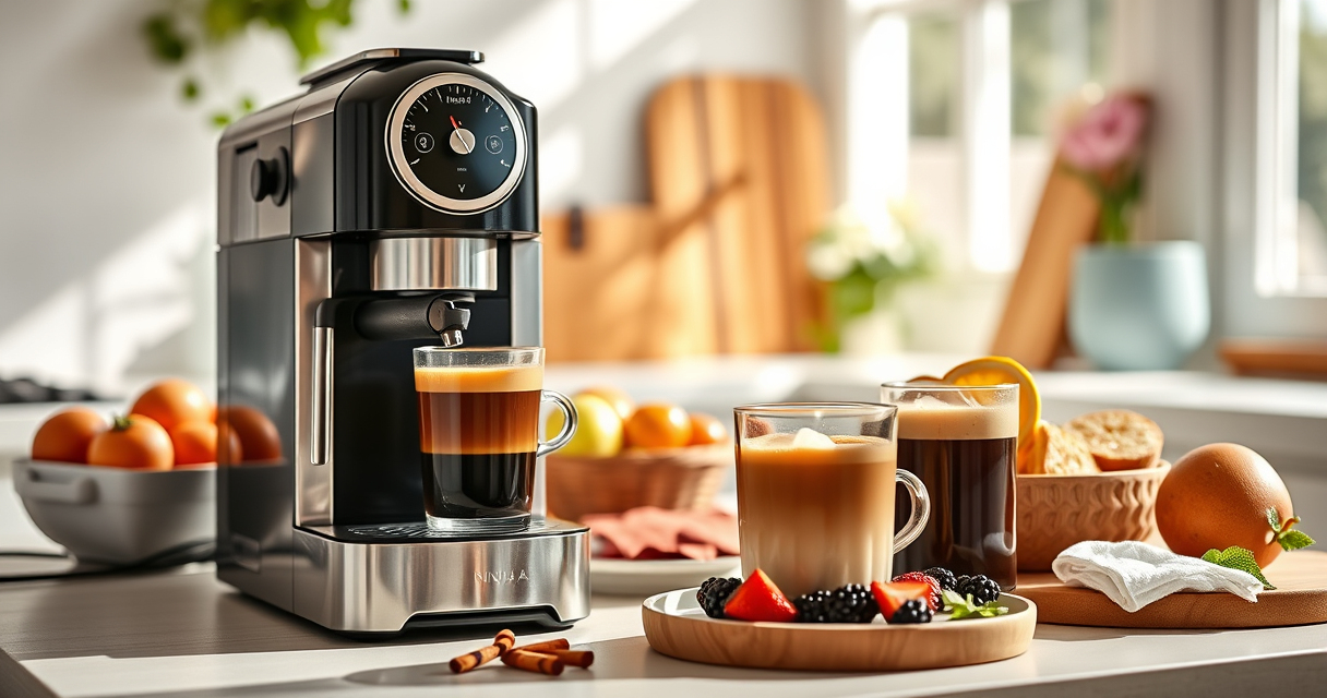 Ninja Luxe Café Mini: Best Summer Espresso & Coffee Machine