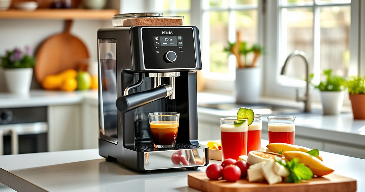 Ninja Luxe Café Premier: Effortless Coffee for Your Summer Pool Party