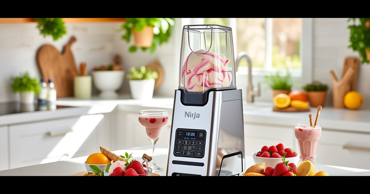 Ninja NC701 CREAMi Swirl: Best Soft Serve Ice Cream Maker for Summer Fun