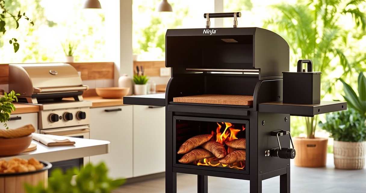 Ninja Outdoor Woodfire Pro XL Grill & Smoker: Your Summer BBQ Companion