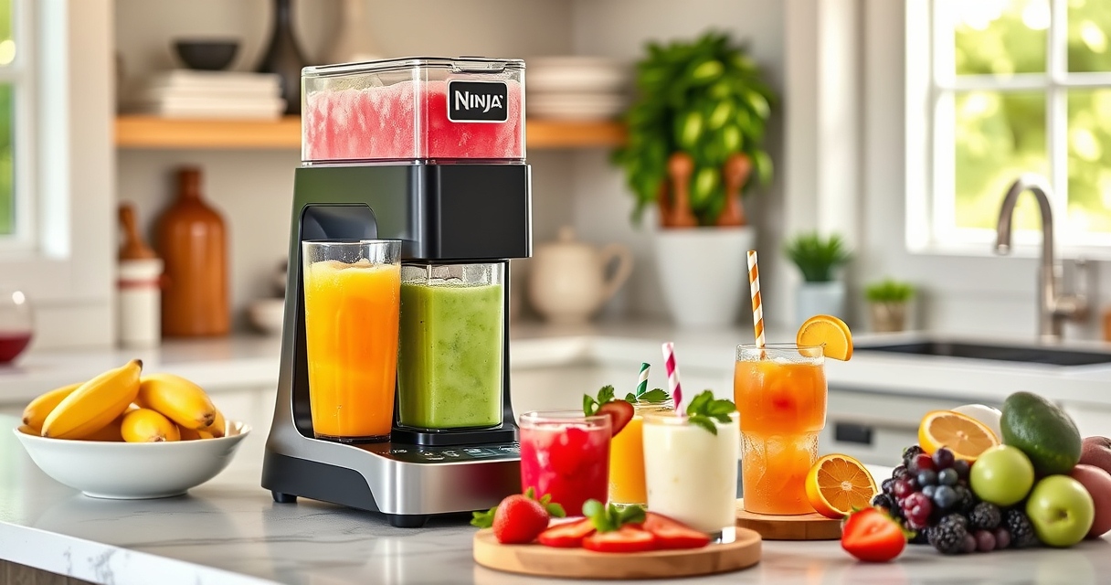 Ninja SLUSHi XL: The Best Frozen Drink Maker for Summer Refreshment