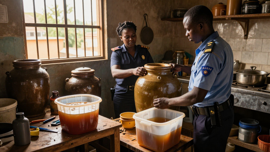 Police Dismantle Large-scale Illicit Alcohol Brewing Network In Nairobi - People Daily