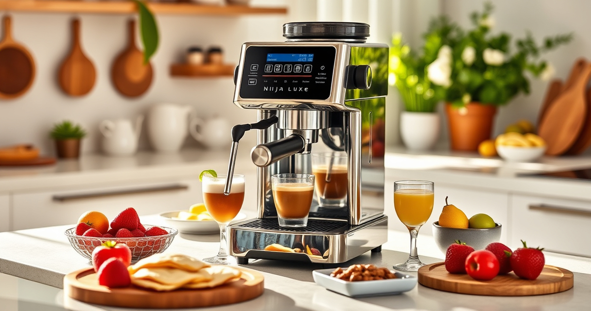 Summer Hosting with the Ninja Luxe Café Pro Series