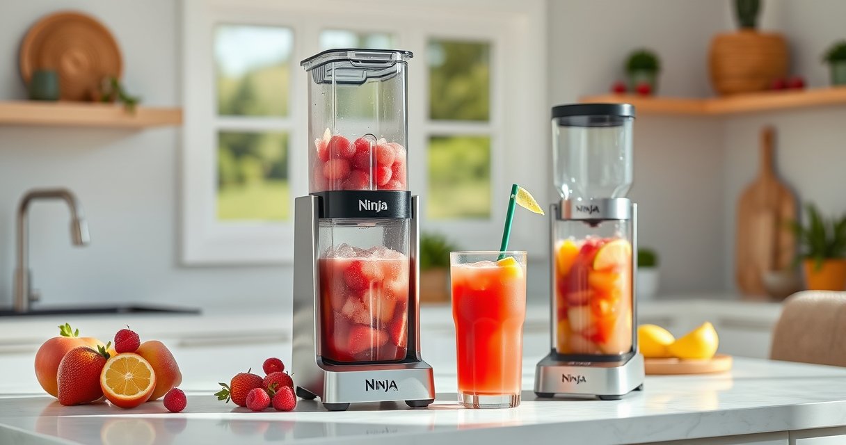Summer-Ready Accessories for Your Ninja SLUSHi XL Frozen Drink Maker