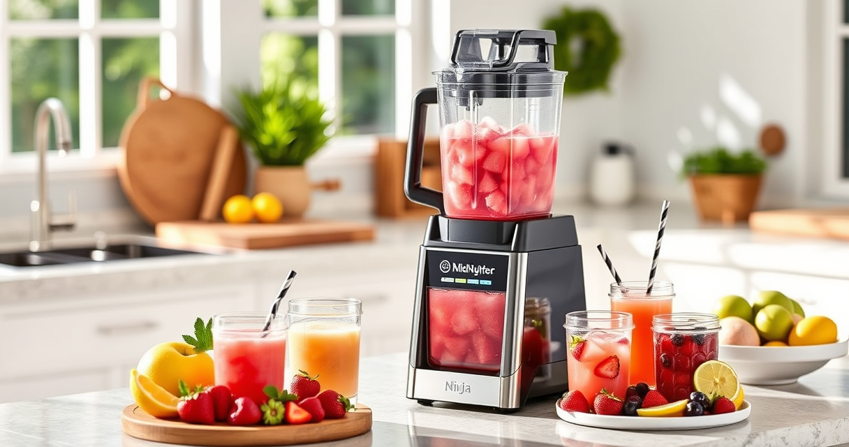 Summer Sips with the Ninja SLUSHi Frozen Drink Maker