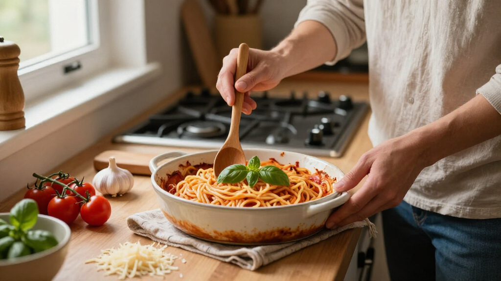 This Baked Spaghetti Makes It Easy To Say Bye To Summer