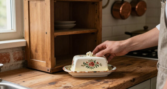 This Ceramic Butter Dish Looks Like An Antique Family Heirloom