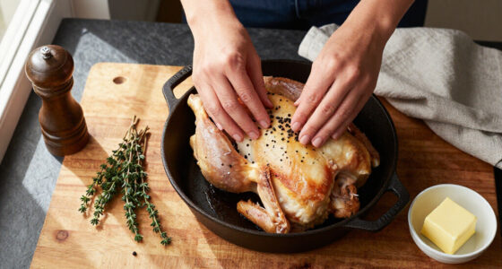 This Whole Roast Chicken Au Poivre Is Dinner Party Gold