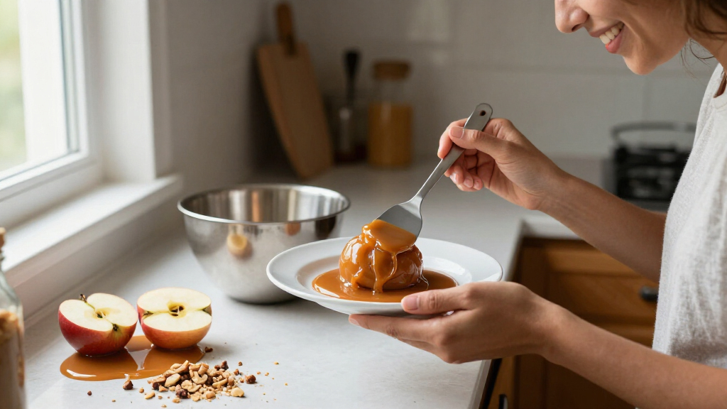 When I Make This Caramel Apple Bark, Everyone Asks Me For The Recipe