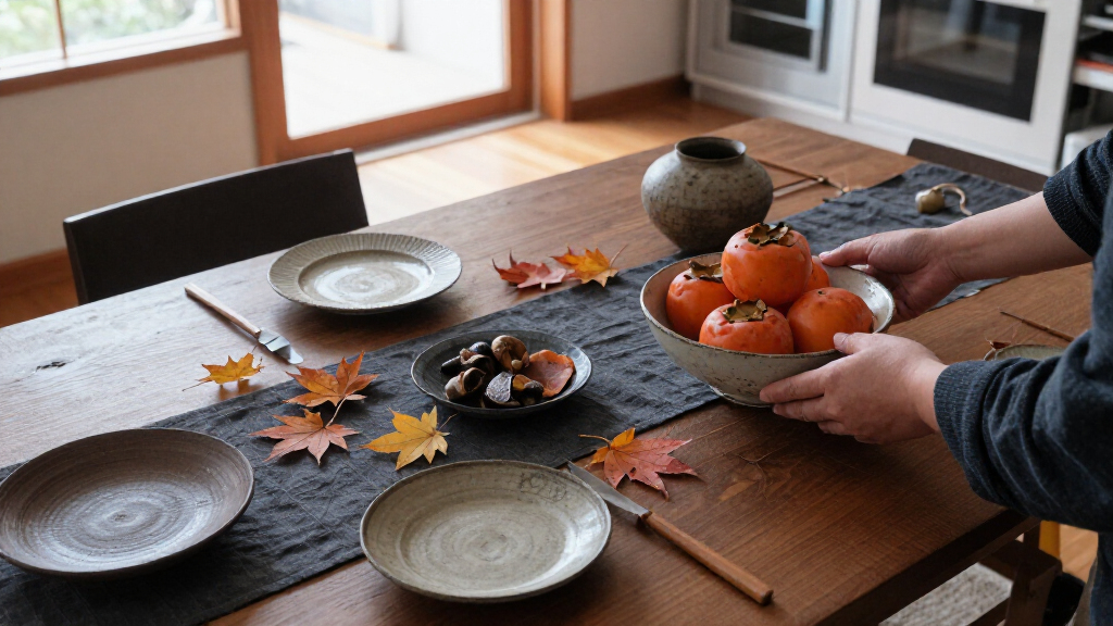 4 Japanese Tablescaping Lessons That Will Make Your Autumn Hosting So Much Cozier