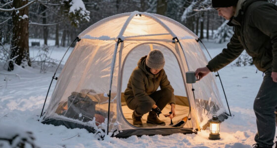 Amazon's Selling A Glowing Dome Tent That Looks Like A Real Life Snow Globe