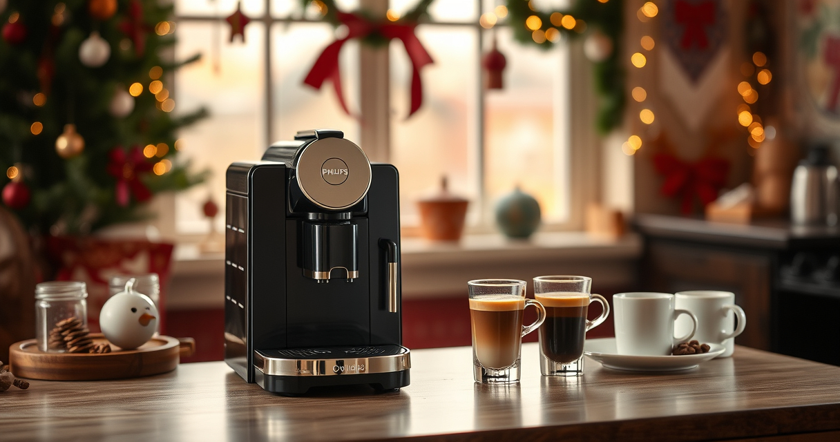 Philips 3300 Series: A Cozy Holiday Café at Home