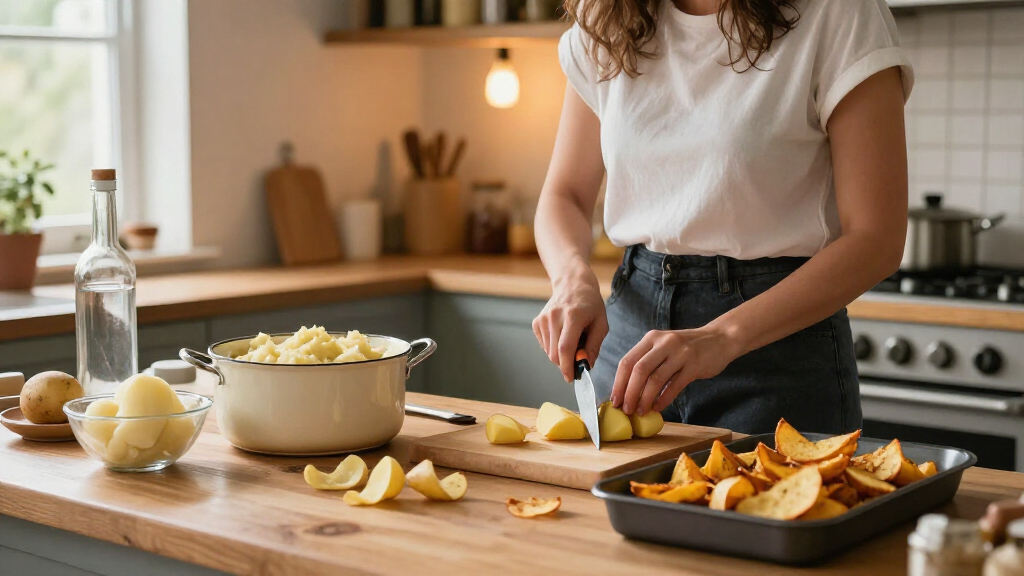 Potatoes Must Be One Of The Most Versatile Foods. Vodka, Chips, Mashed, Baked, Scalloped, Hash Browns. It's For All Occasions.