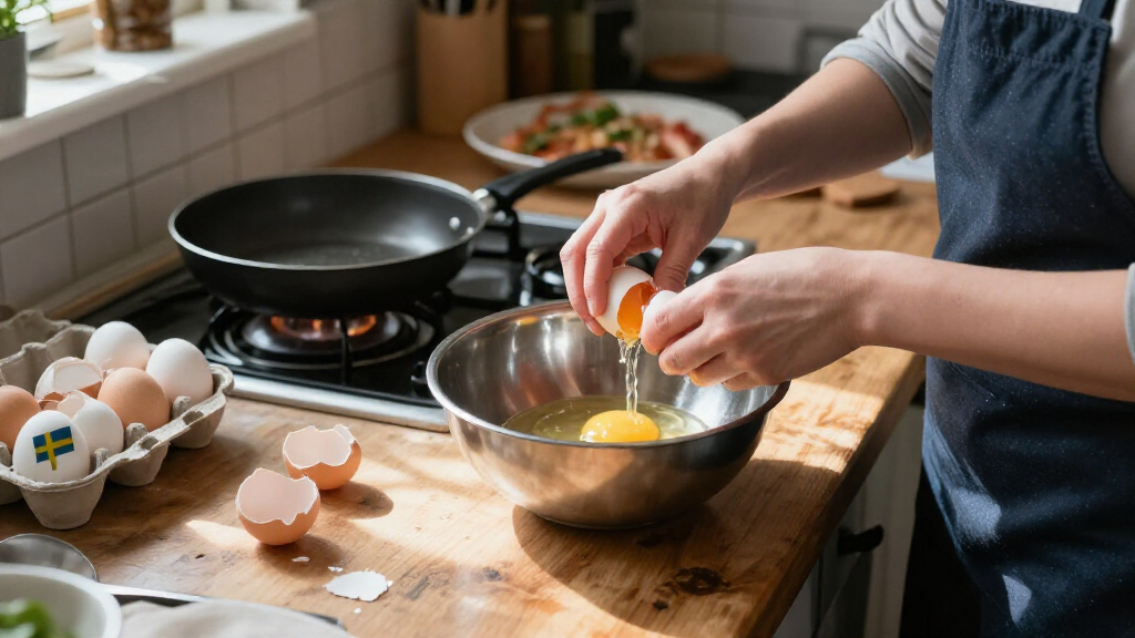 Salmonella Risk From Swedish Eggs Rises From Low Levels